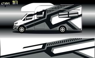 racing background vector for camper car wraps and more