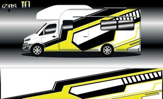 racing background vector for camper car wraps and more