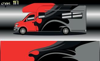 racing background vector for camper car wraps and more