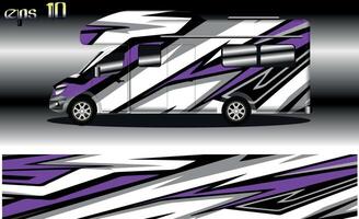 racing background vector for camper car wraps and more