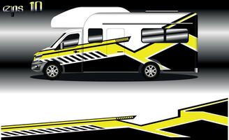 racing background vector for camper car wraps and more