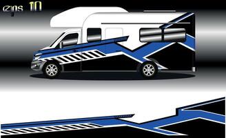 racing background vector for camper car wraps and more