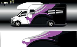 racing background vector for camper car wraps and more