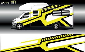 racing background vector for camper car wraps and more