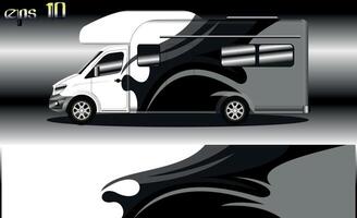 racing background vector for camper car wraps and more