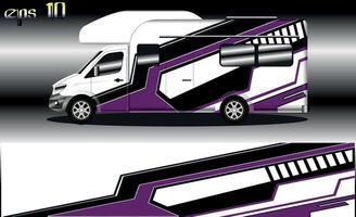 racing background vector for camper car wraps and more