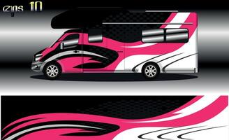 racing background vector for camper car wraps and more