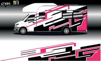 racing background vector for camper car wraps and more