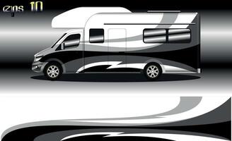 racing background vector for camper car wraps and more