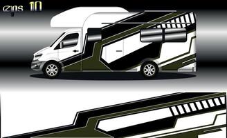 racing background vector for camper car wraps and more