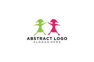 Vector abstract people and family logo collection,people icons, health logo template, care symbol.