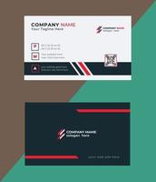 Modern Luxury Business card design vector