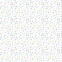 Abstract dotted seamless pattern. Background with asymmetric simple color spots. Vector illustration of stipple texture.