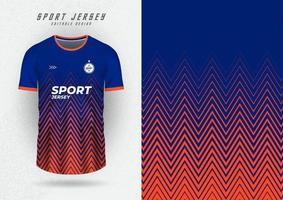 fondo de diseño de camiseta para el patrón de zigzag del juego de fútbol de ciclismo de carreras de jersey de equipo vector