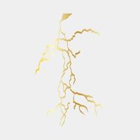 Gold kintsugi cover design vector. Luxury golden marble texture. Crack and broken ground pattern for wall arts, home decoration, print and wallpaper. vector