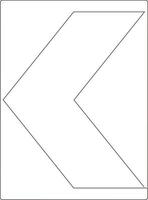 continuous line art drawing of traffic signs vector