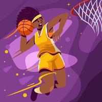 National Girl And Woman in Sports Activism vector