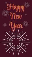 Happy new year 2023. Holiday greeting card design. suitable to use on new year event. vector