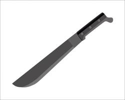 Machete with Heavy Duty Construction for Gardening, Agriculture, Bushcraft, Hunting and Outdoor vector