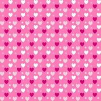 Seamless love heart design vector background. Seamless pattern on Valentine's day. The seamless texture with hart.