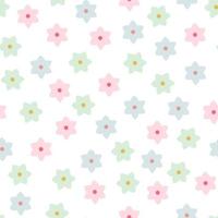 Seamless vector texture with little flowers. Floral pattern for fashion prints. Design for textile, wallpapers, wrapping, paper.