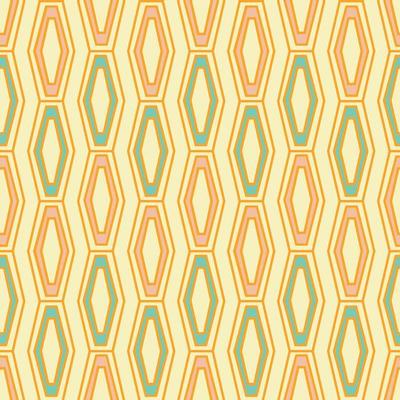 Mid Century retro vintage Pattern 70s