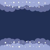 Blue star background vector illustration