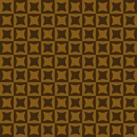 Seamless pattern Vector of geometric square triangle pattern with color brown and gold color. Background design in mimimal concept for fabric cloth pattern , decoration or wallpaper luxury.