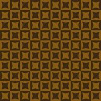 Seamless pattern Vector of geometric square triangle pattern with color brown and gold color. Background design in mimimal concept for fabric cloth pattern , decoration or wallpaper luxury.