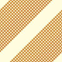 Cute Seamless vector abstract background fabric pattern dot circle geometric rusty grill grid patterns brown gold color gradient like rust different size symmetric layout illustration.