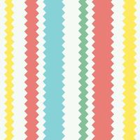 Cute pattern geometric style. square stripe zigzag pattern blue yellow pink white pastel background. Abstract,vector,illustration. use for texture,clothing,wrapping,decoration,carpet,wallpaper. vector