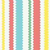 Cute pattern geometric style. square stripe zigzag pattern blue yellow pink white pastel background. Abstract,vector,illustration. use for texture,clothing,wrapping,decoration,carpet,wallpaper. vector