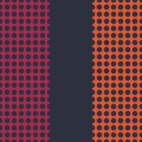 Cute Seamless vector abstract modern background fabric pattern dot circle geometric grill grid patterns blue pink orange color size symmetric layout fabric cloth pattern or wallpaper illustration.