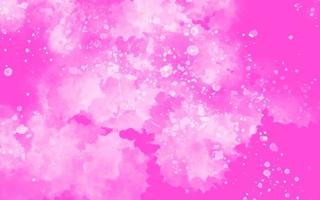 Vector of abstract watercolor background with watercolor splashes,vanilla sky, pink sky