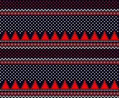 New Year's Christmas pattern pixel vector illustration eps
