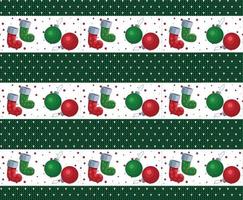 Knitted Christmas and New Year pattern esp 10 vector