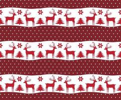 Knitted Christmas and New Year pattern esp 10 vector