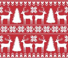 patrón de punto, pixel navidad y año nuevo. diseño de suéter de punto de lana. papel de envolver papel estampado textil. eps 10 vector