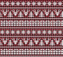 Christmas and New Year pattern at Buffalo Plaid. Festive background for design and print vector