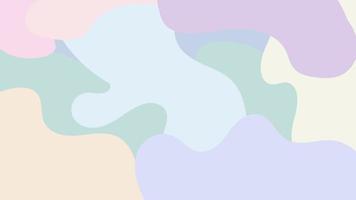 aesthetic abstract pastel liquid, fluid wallpaper illustration, perfect for banner, postcard, wallpaper, backdrop, background vector