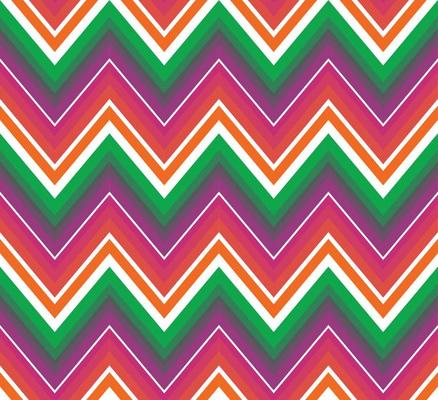 Vector background bright and colorful made of zig zag stripes