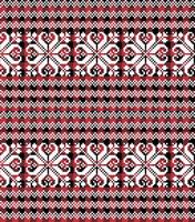 Christmas and New Year pattern at Buffalo Plaid. Festive background for design and print vector