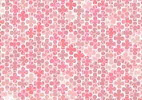fondo de suerte de trébol de cuatro hojas rosa abstracto vector