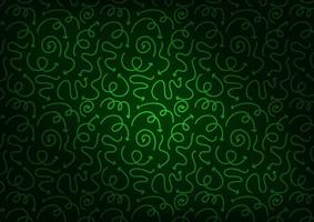 Symbol green arrow messy line pattern on green background vector