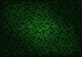 Symbol green arrow messy line pattern on green background vector