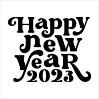 Typography work as black lettering handwriting text for use as poster vector