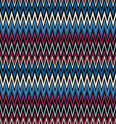 Vector background bright and colorful made of zig zag stripes