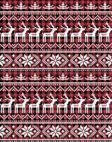 Christmas and New Year pattern at Buffalo Plaid. Festive background for design and print vector