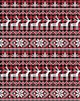 Christmas and New Year pattern at Buffalo Plaid. Festive background for design and print vector