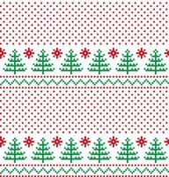 New Year's Christmas pattern pixel vector illustration eps